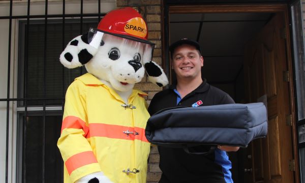 Domino's and the National Fire Protection Association Team Up to Deliver Fire Safety Messages for 100th Anniversary of Fire Prevention Week