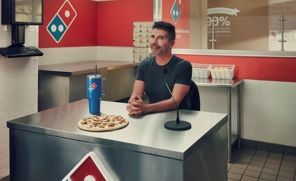 Simon Cowell and Domino's Team Up to Showcase Pizza Perfection
