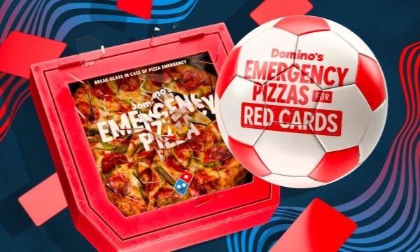 Domino's to Help Ease the Pain of a U.S. Red Card by Giving Away $1 Million Worth of Emergency Pizzas